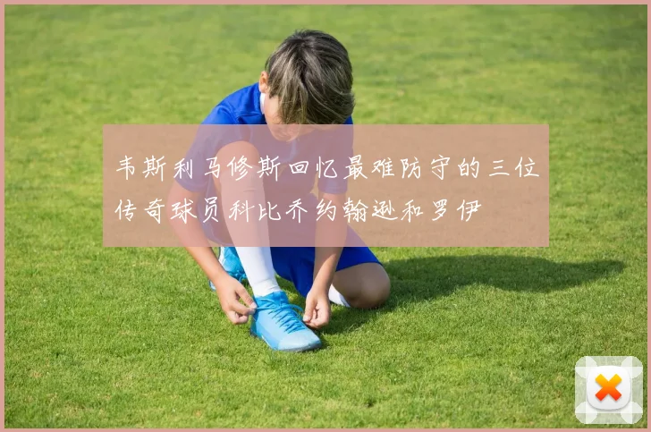 韦斯利马修斯回忆最难防守的三位传奇球员科比乔约翰逊和罗伊